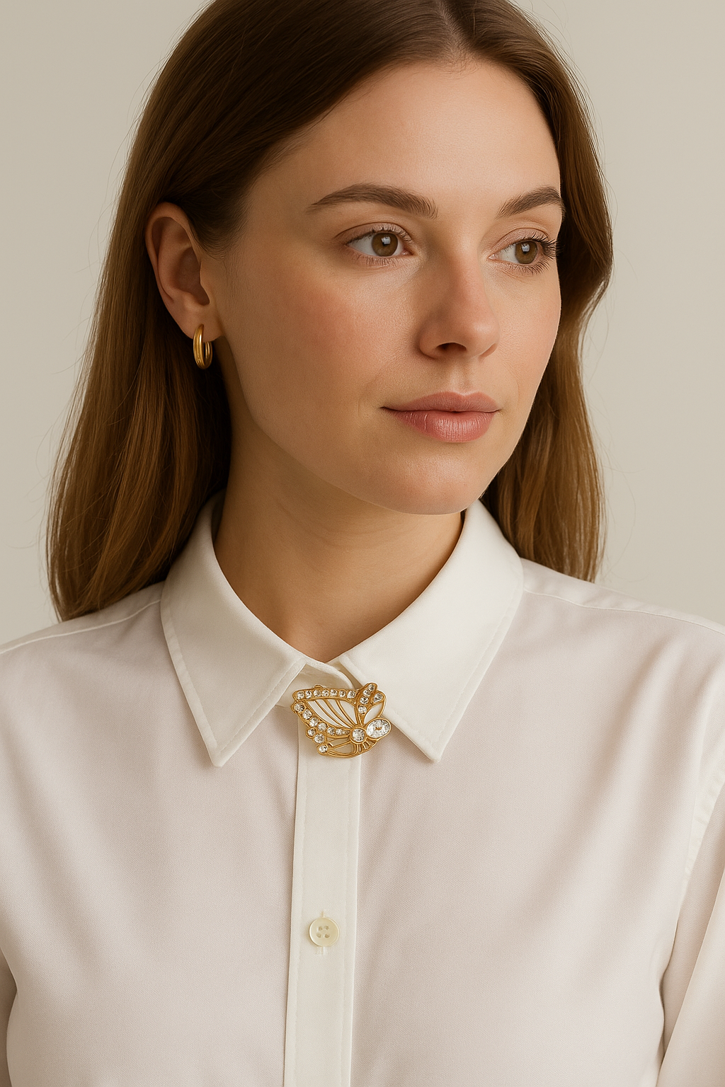 ✨ Elegant Butterfly Crystal Button – Redefine Classic Elegance