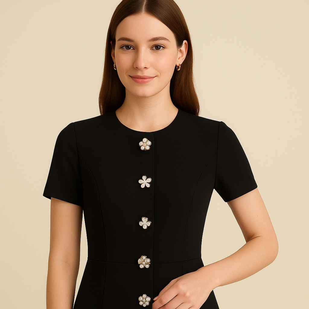 Luxury Rhinestone & Pearl Decorative Buttons – Transform Your Outfit Instantly