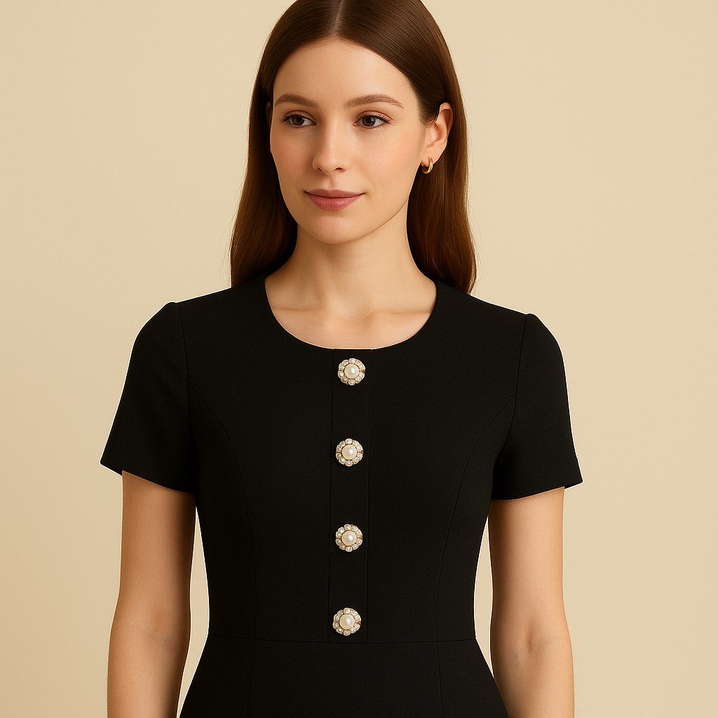 Luxury Rhinestone & Pearl Decorative Buttons – Transform Your Outfit Instantly